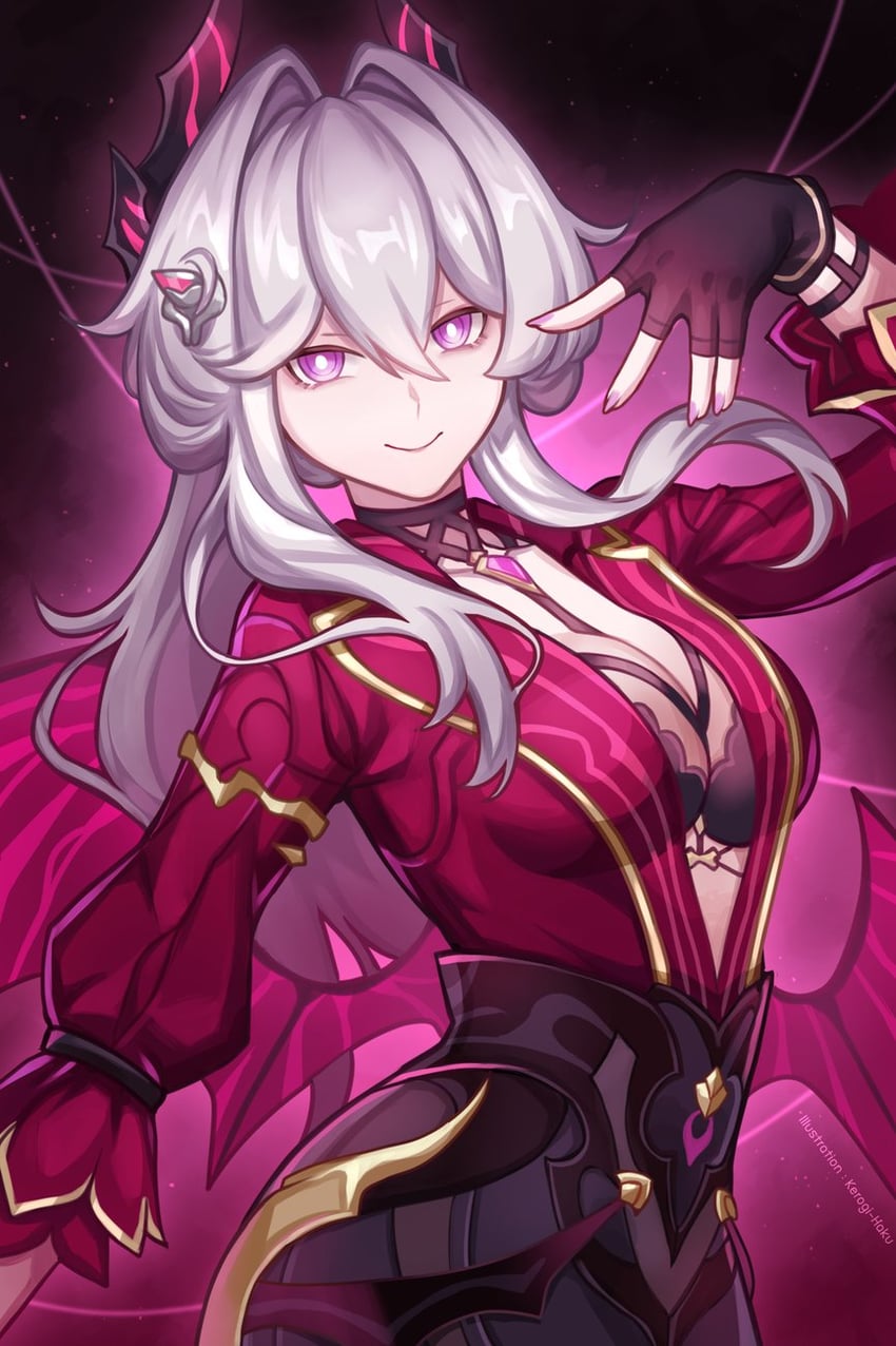 thelema nutriscu (honkai and 1 more) drawn by kerogi_haku