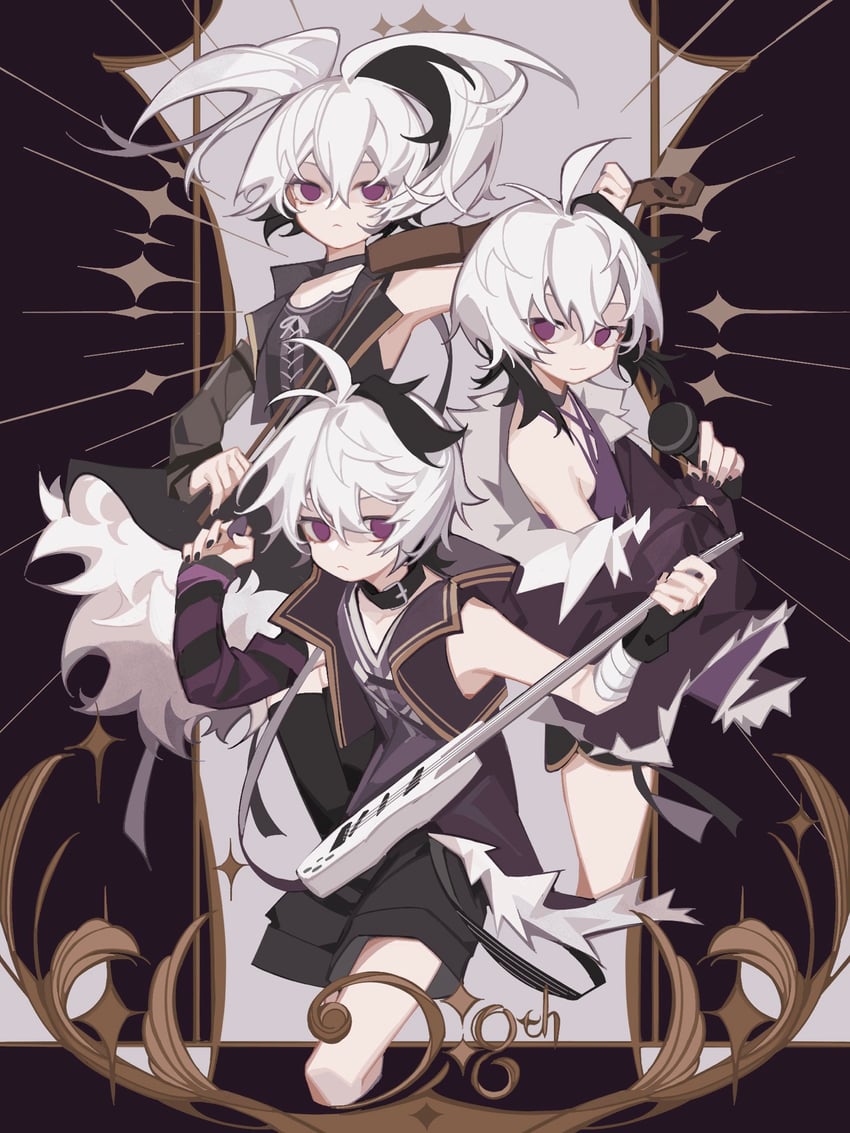 flower (vocaloid and 1 more) drawn by eight-b