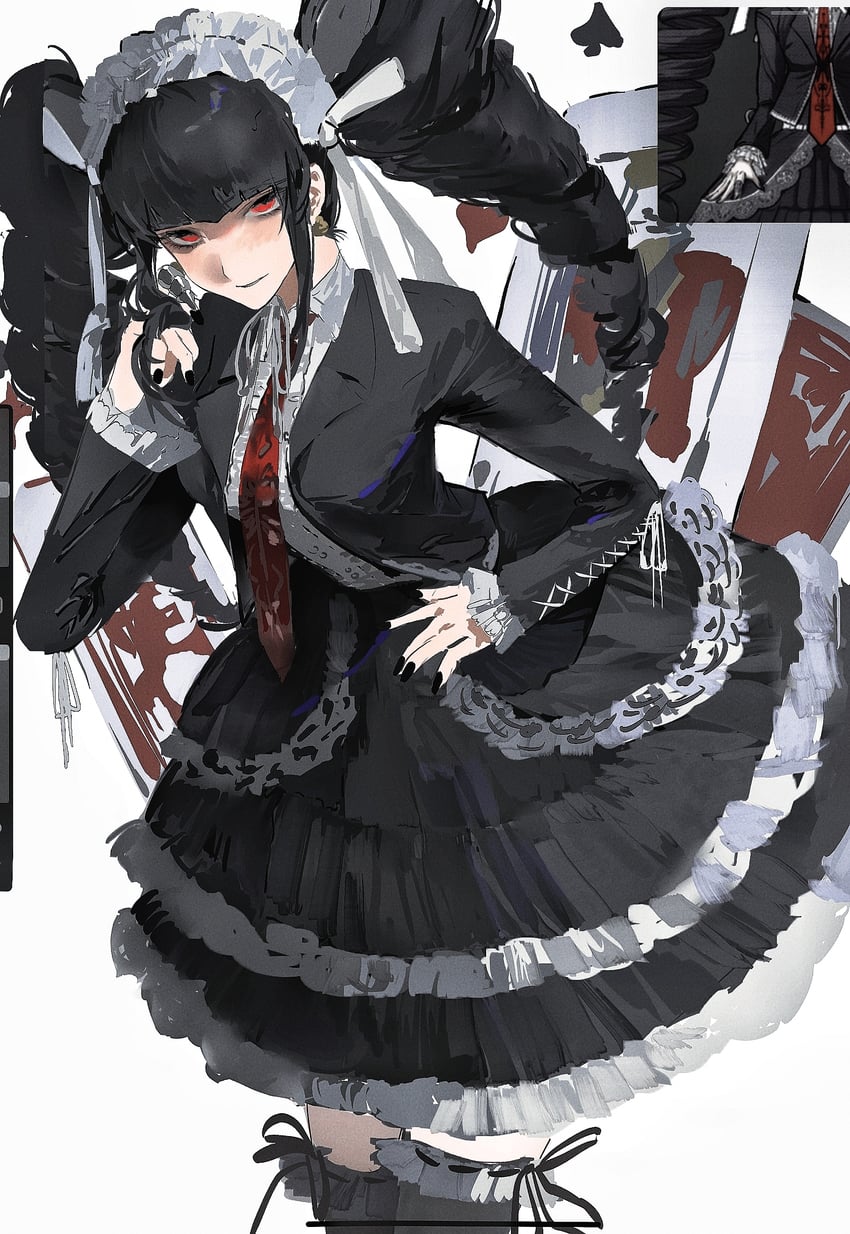 celestia ludenberg (danganronpa and 1 more) drawn by kiyoshi_st