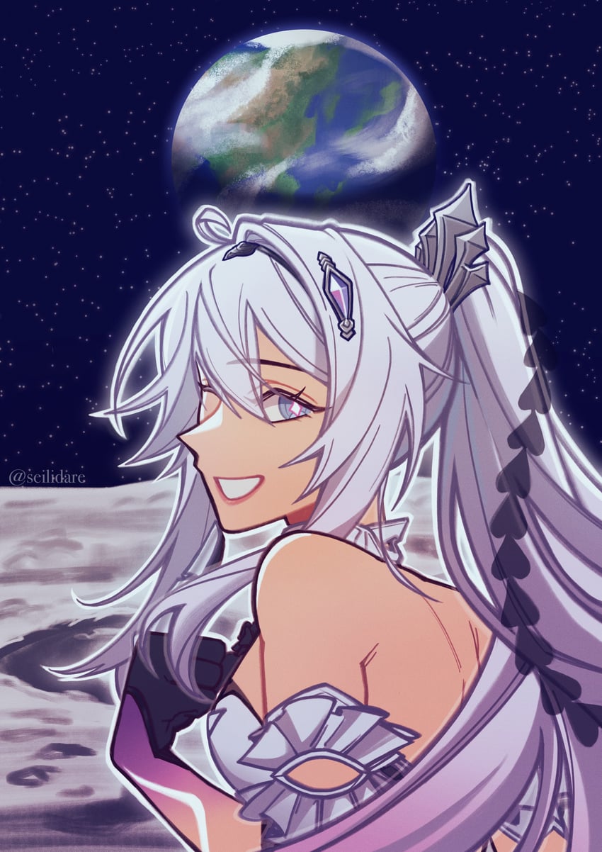 kiana kaslana (honkai and 1 more) drawn by seilidare