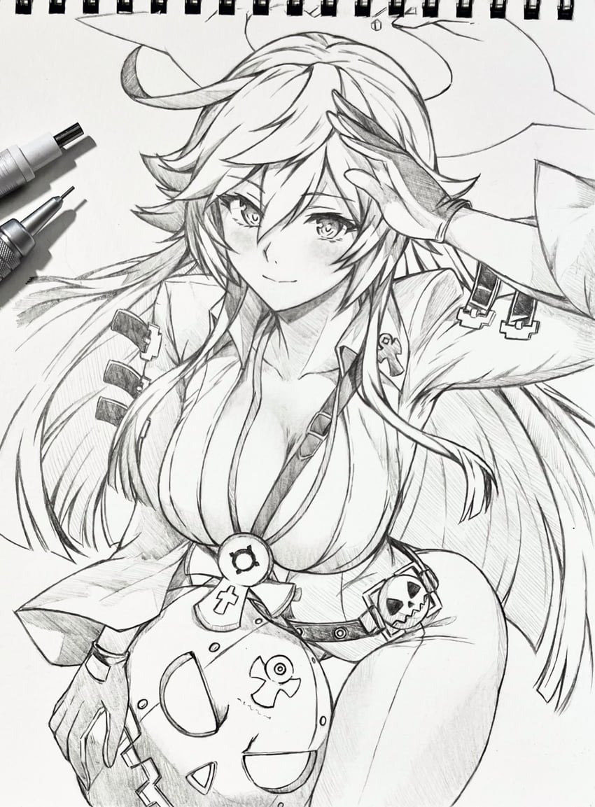 jack-o' valentine and dorpos (guilty gear and 1 more) drawn by seishun_dendeke