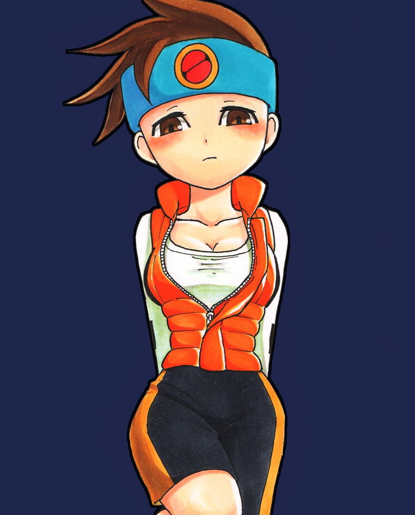 lan hikari (mega man and 1 more) drawn by gake-neko_blood