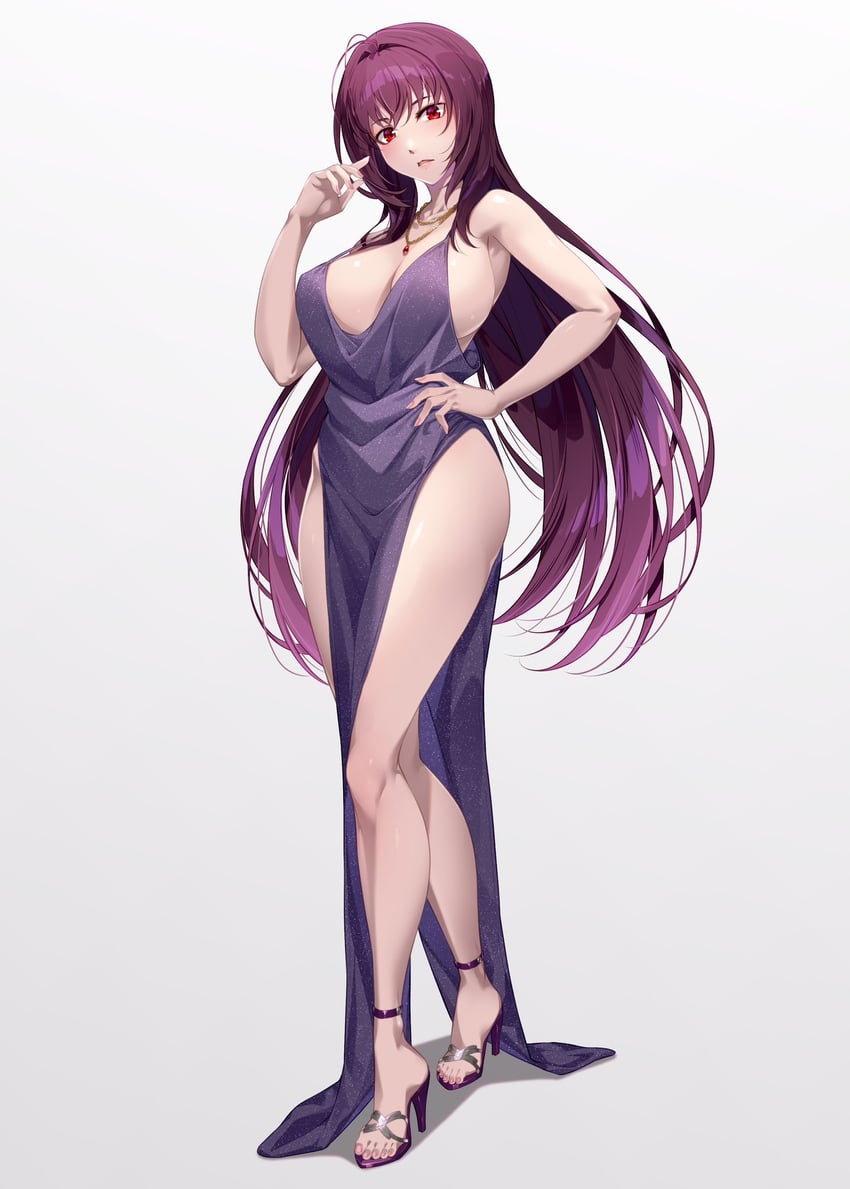 scathach (fate and 1 more) drawn by mukunokino_isshiki
