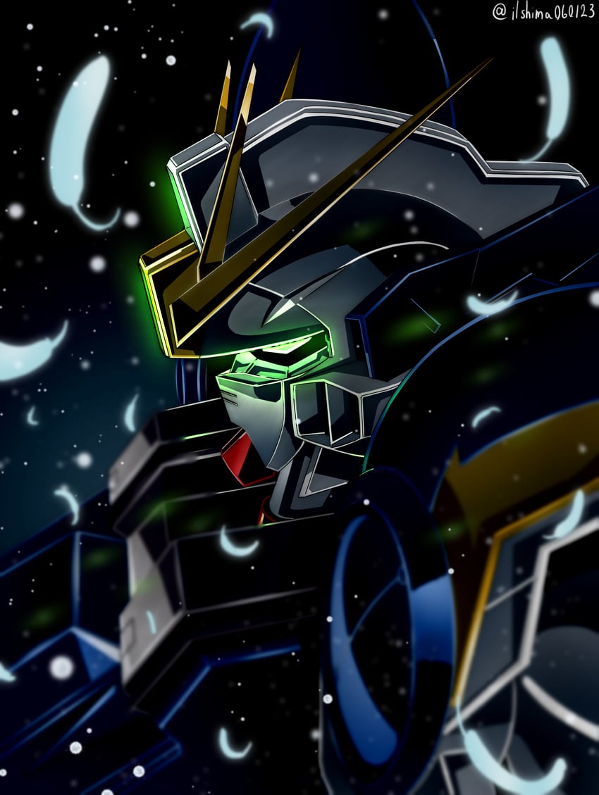 wing gundam zero custom (gundam and 2 more) drawn by shimashun