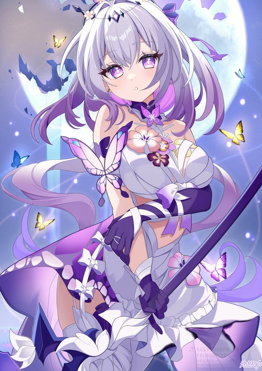 castorice (honkai and 1 more) drawn by elegant_(sumisumi4268)