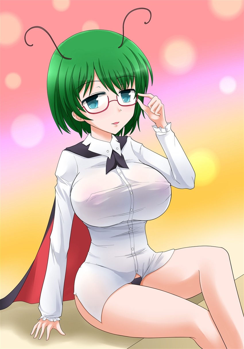 wriggle nightbug (touhou) drawn by shown