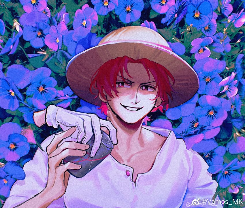 shanks and buggy the clown (one piece) drawn by vamos_mk