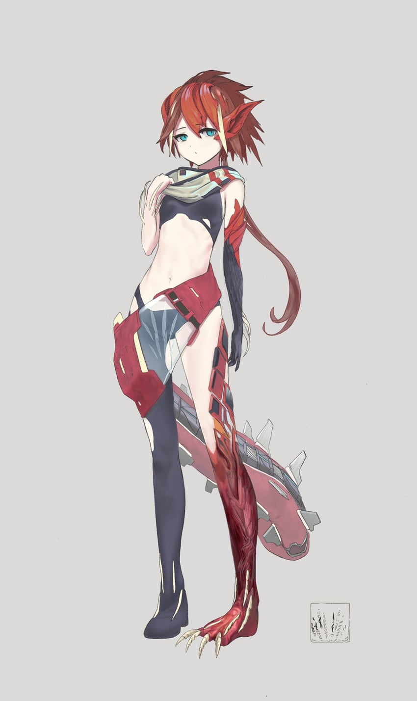odogaron (monster hunter and 1 more) drawn by toriseka