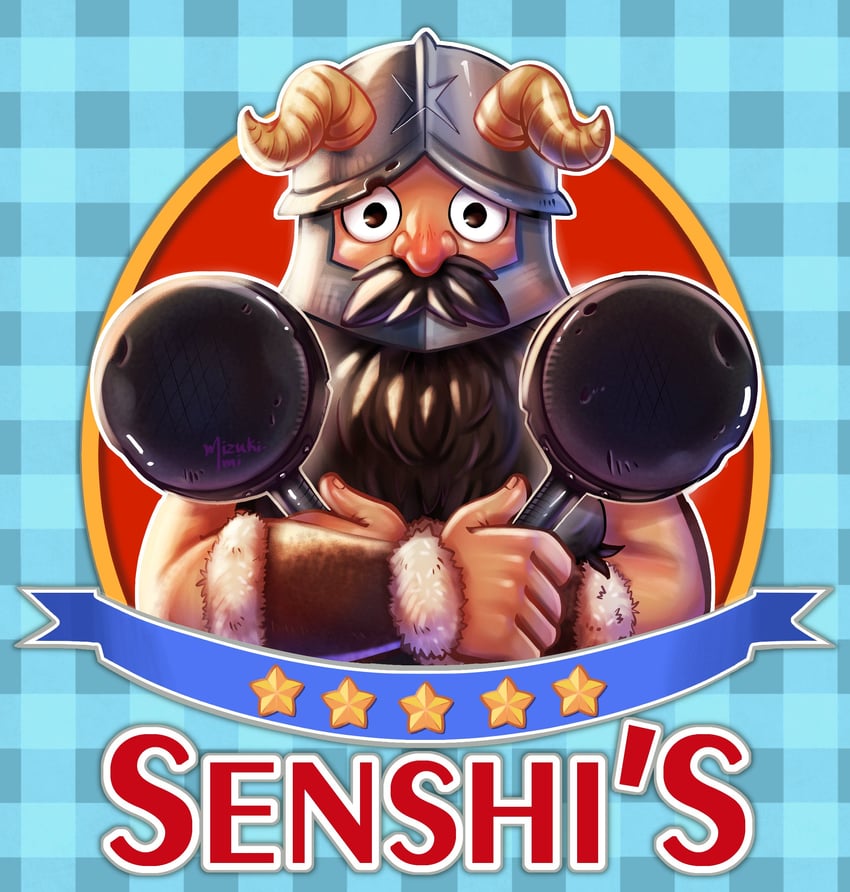 senshi (dungeon meshi and 1 more) drawn by mizuki_miart