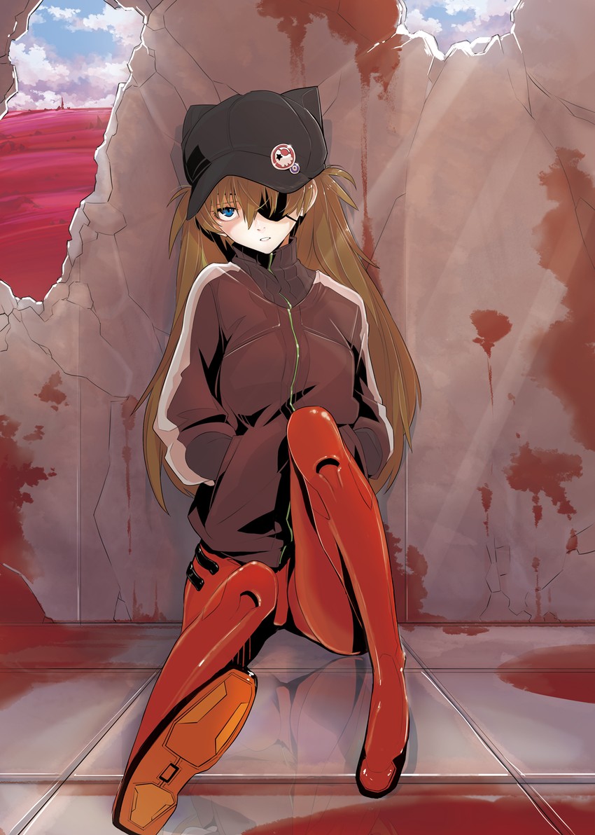souryuu asuka langley (neon genesis evangelion and 2 more) drawn by tokiti