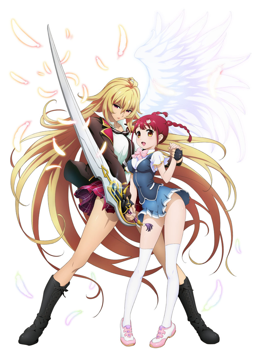 shikishima mirei and tokonome mamori (valkyrie drive and 1 more)