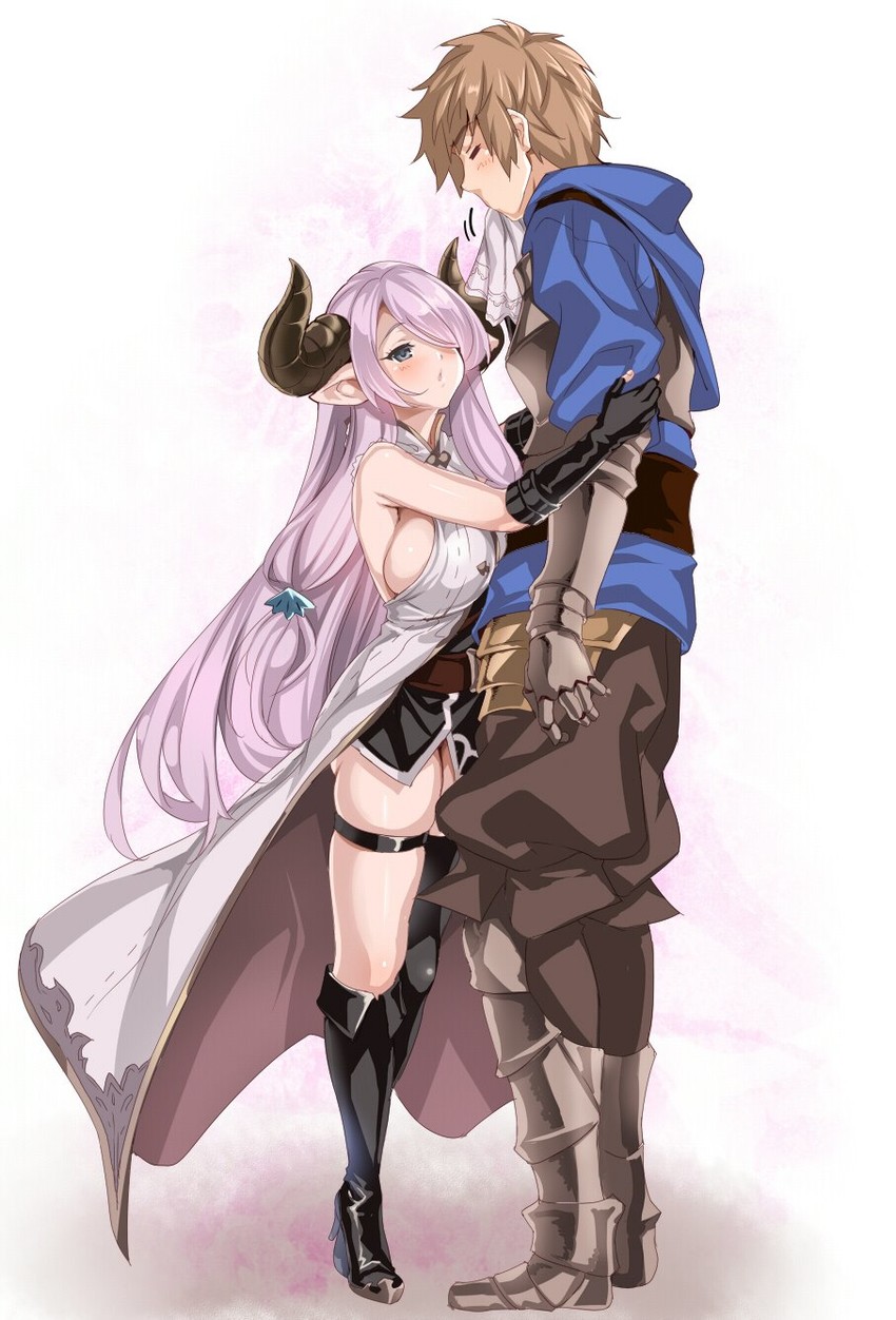 narmaya, gran, and fighter (granblue fantasy) drawn by cle_masahiro