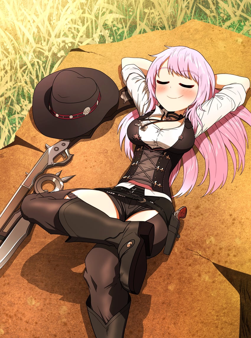 mori calliope (hololive and 1 more) drawn by ddolbang