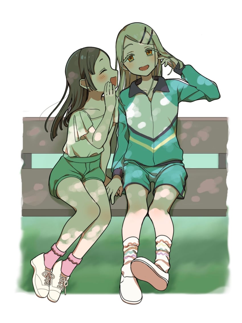 shinosawa hiro and kuramoto china (idolmaster and 1 more) drawn by sks_(s3_rosquilla)