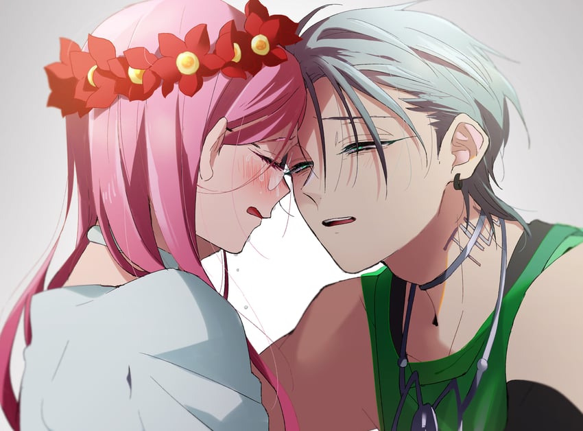 mizi and till (alien stage) drawn by sazare_(sazozo0)