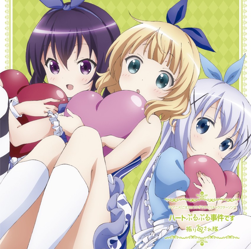 kafuu chino, kirima syaro, and tedeza rize (gochuumon wa usagi desu ka?)