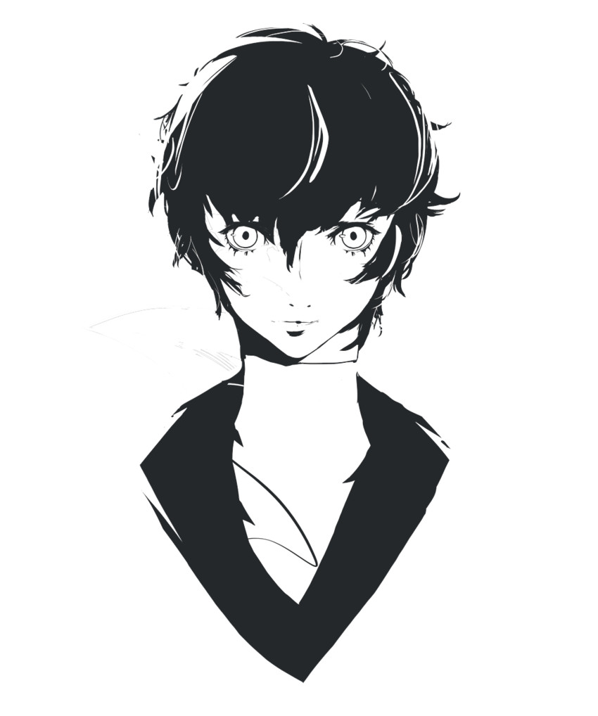 amamiya ren (persona and 1 more) drawn by dh_(brink_of_memories)