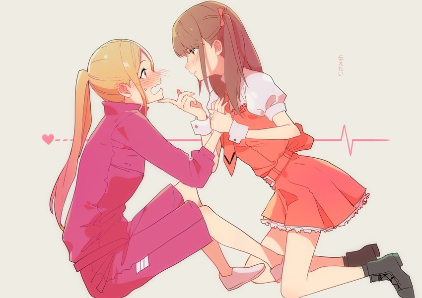 ichii maina and eripiyo (oshi ga budoukan itte kuretara shinu) drawn by shirako_(243109755)