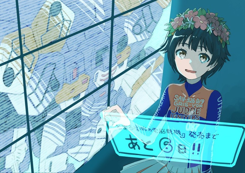 uiharu kazari and grys-vok (toaru majutsu no index and 3 more) drawn by teruya_(6w6y)
