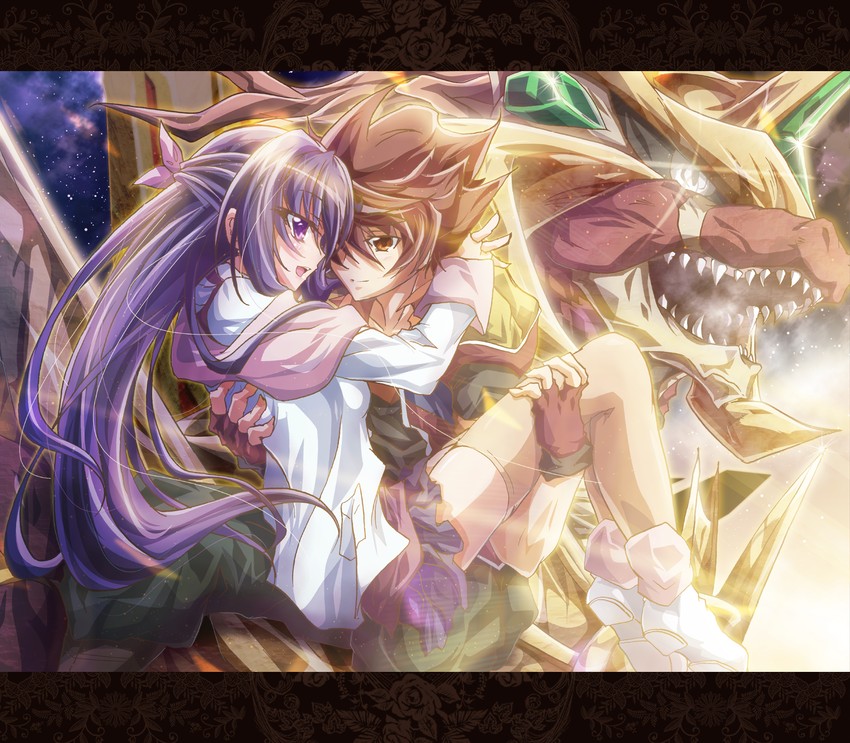 bashin dan and shinomiya mai (battle spirits and 1 more) drawn by inoshishi_(ikatomo)
