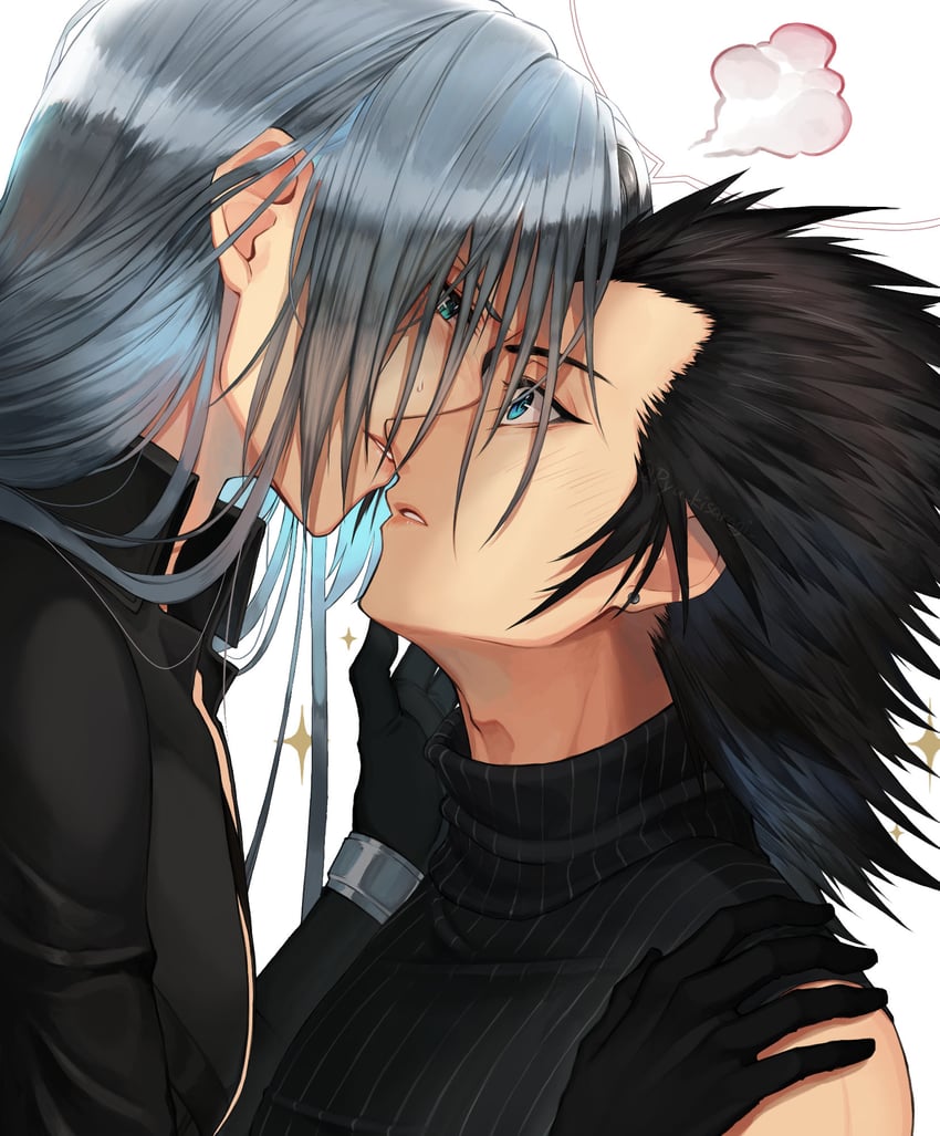 sephiroth and zack fair (final fantasy and 1 more) drawn by ryu_kisaragi
