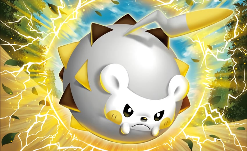togedemaru (pokemon and 1 more) drawn by tsutsui_misa