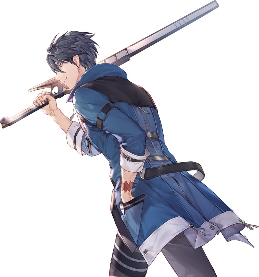 van arkride (eiyuu densetsu and 2 more) drawn by achan_(blue_semi)