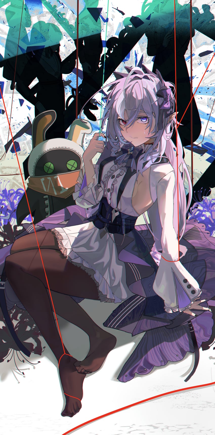 vivian banshee and eous (zenless zone zero) drawn by bigchaping