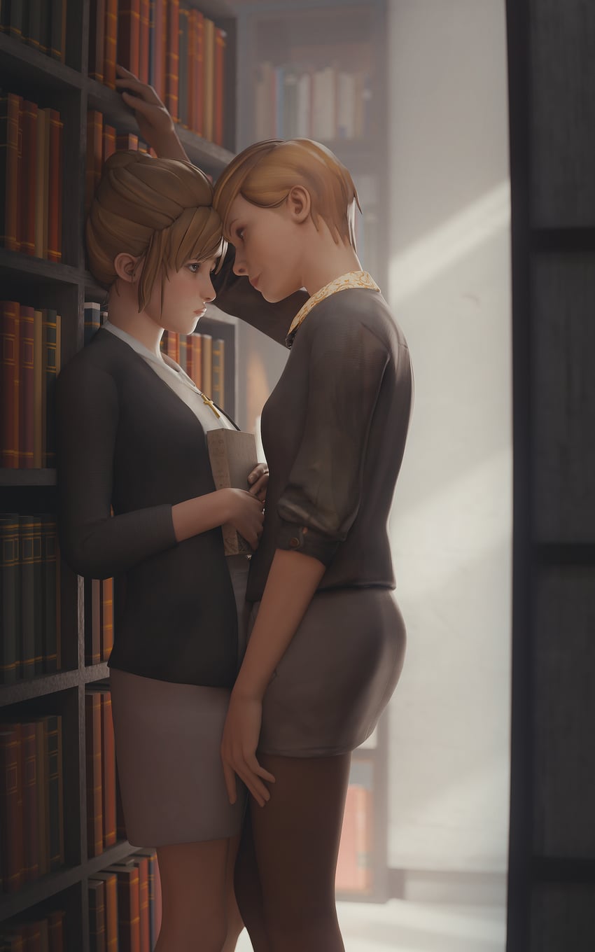 kate marsh and victoria chase (life is strange) drawn by fugtrup