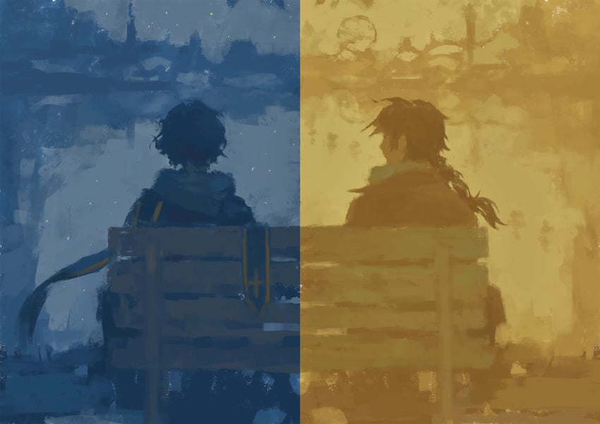 utsugi noriyuki and harada minoru (saibou shinkyoku) drawn by dongdongxidongxixi