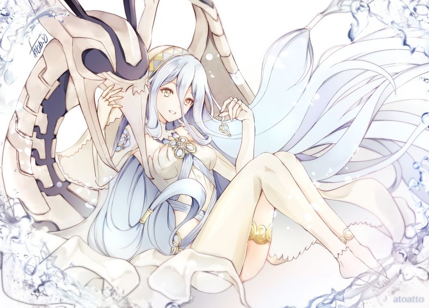 azura and corrin (fire emblem and 1 more) drawn by atoatto