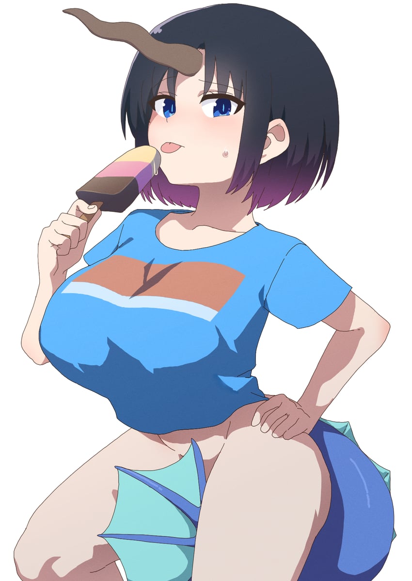 elma (kobayashi-san chi no maidragon) drawn by fuka_(kantoku)