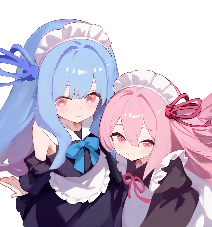 kotonoha akane and kotonoha aoi (voiceroid) drawn by laceys_es