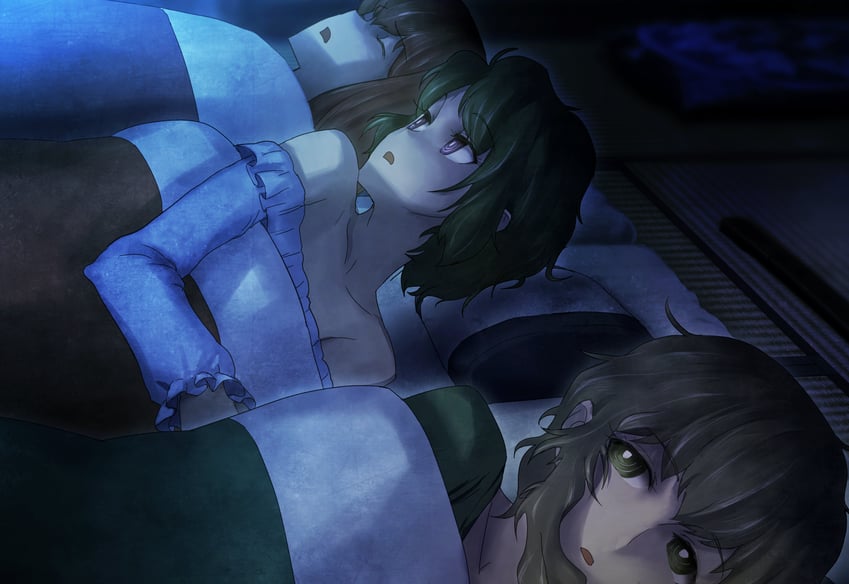 amane suzuha, urushibara ruka, and shiina kagari (steins;gate and 1 more) drawn by huke