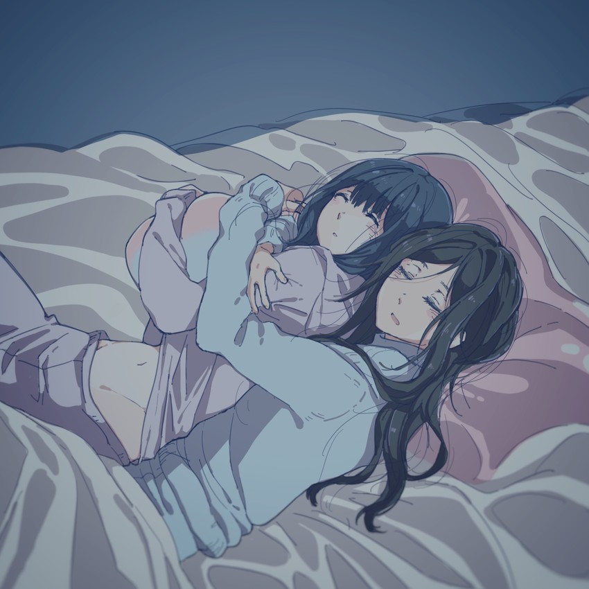 yoroizuka mizore and kasaki nozomi (hibike! euphonium and 1 more) drawn by 10kanaga