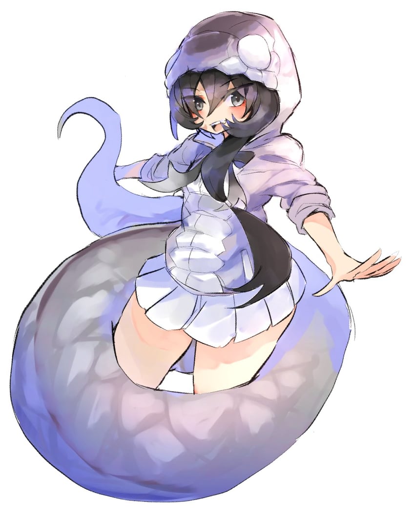 black mamba (kemono friends and 1 more) drawn by 100maru