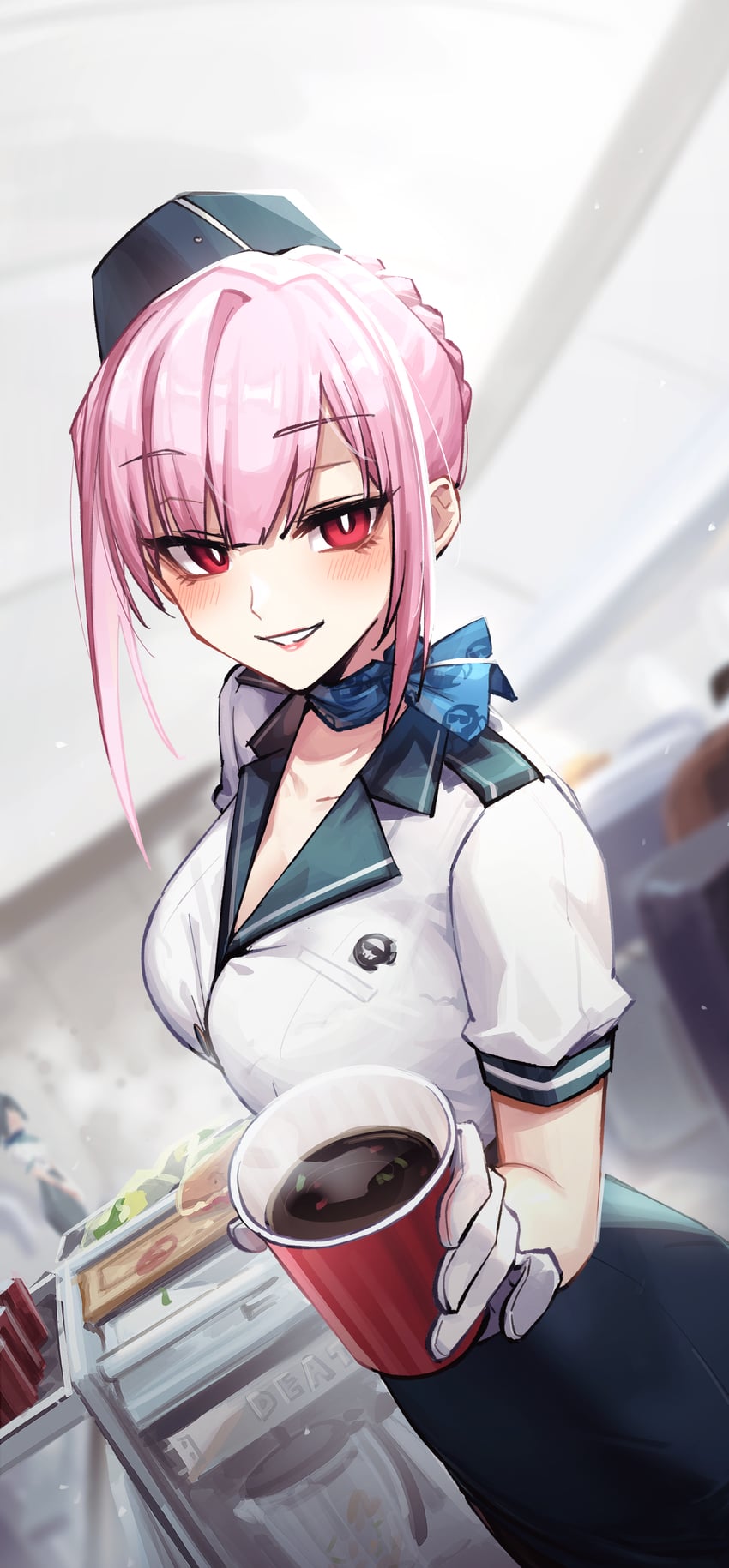 mori calliope and death-sensei (hololive and 1 more) drawn by adarin