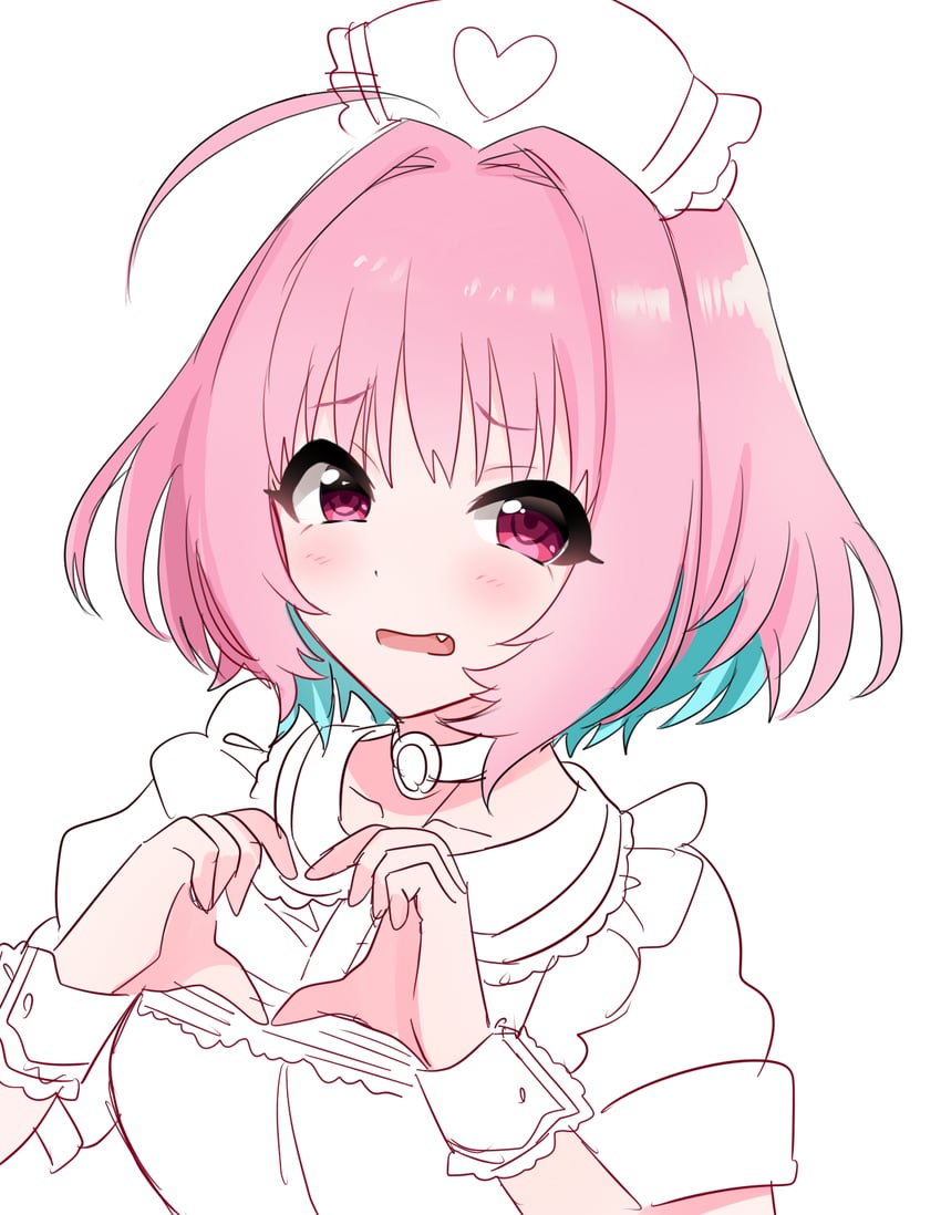 yumemi riamu (idolmaster and 2 more) drawn by sukoyaka_(100hituzi)