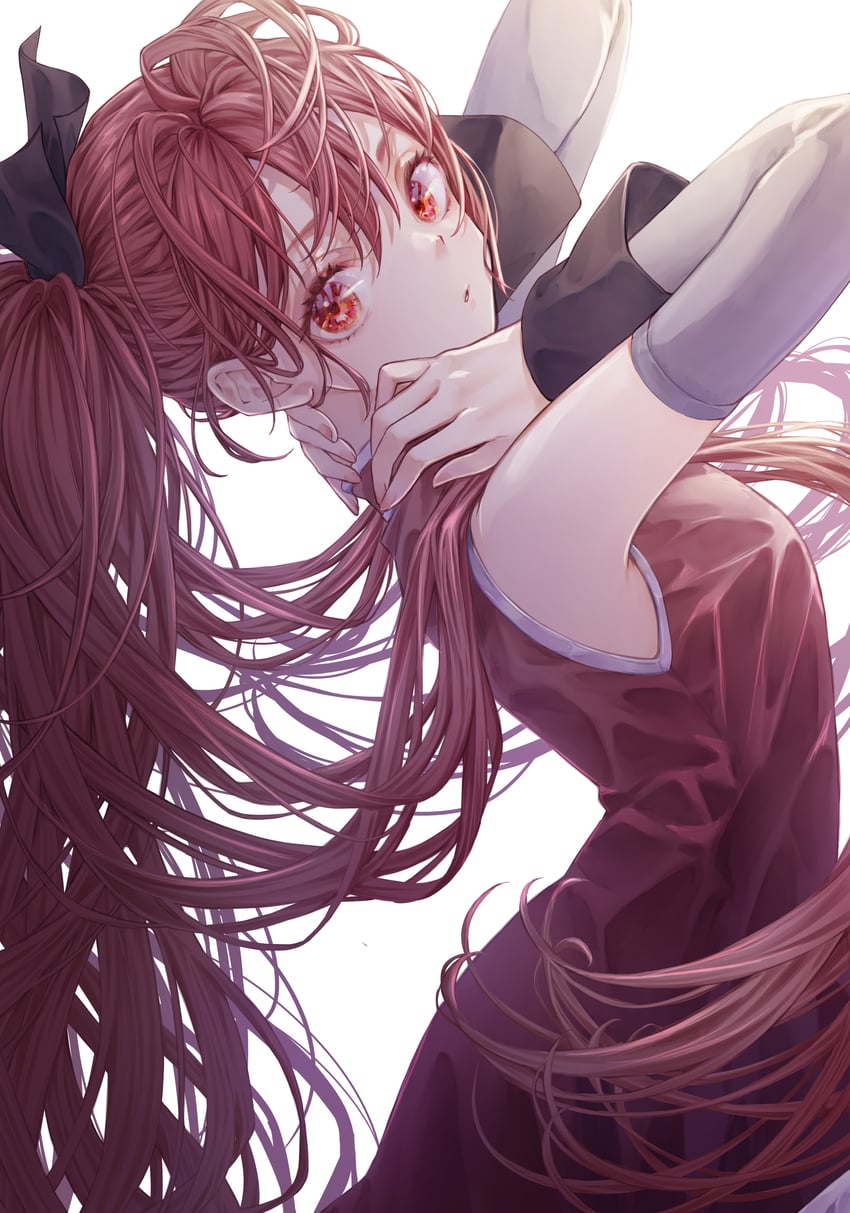 sakura kyoko (mahou shoujo madoka magica) drawn by riri_(ririwaldorf)
