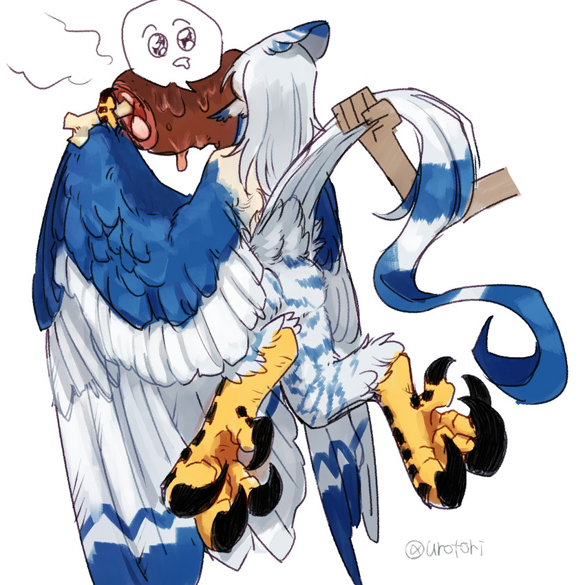 urotori's unnamed harpy (original) drawn by urotori