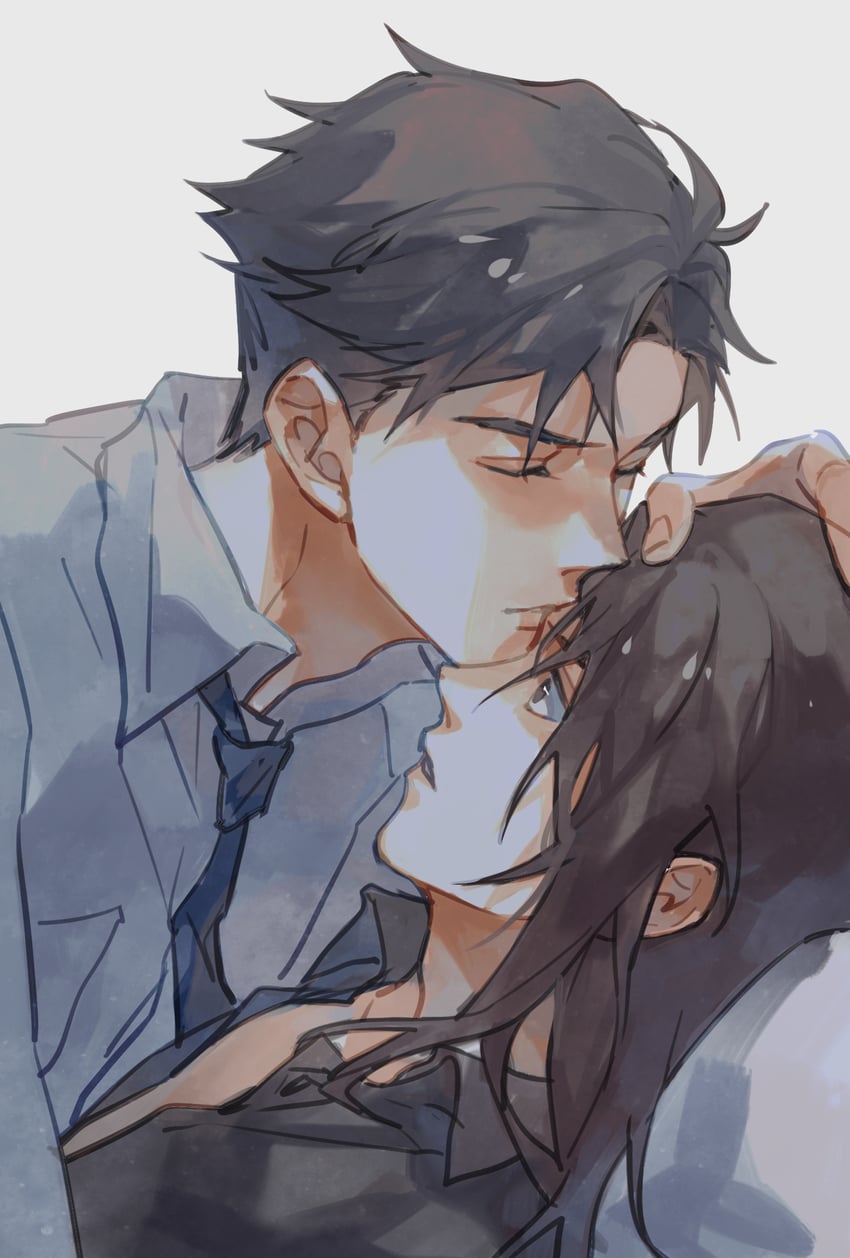 fei du and luo wenzhou (silent reading) drawn by jiujiangzi_benren