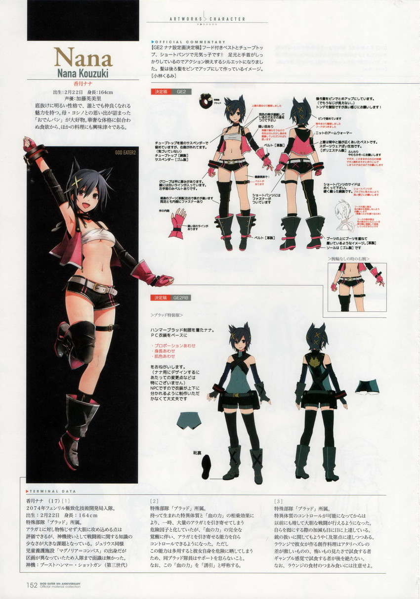 kouzuki nana (god eater and 1 more) drawn by kurumi_kobayashi