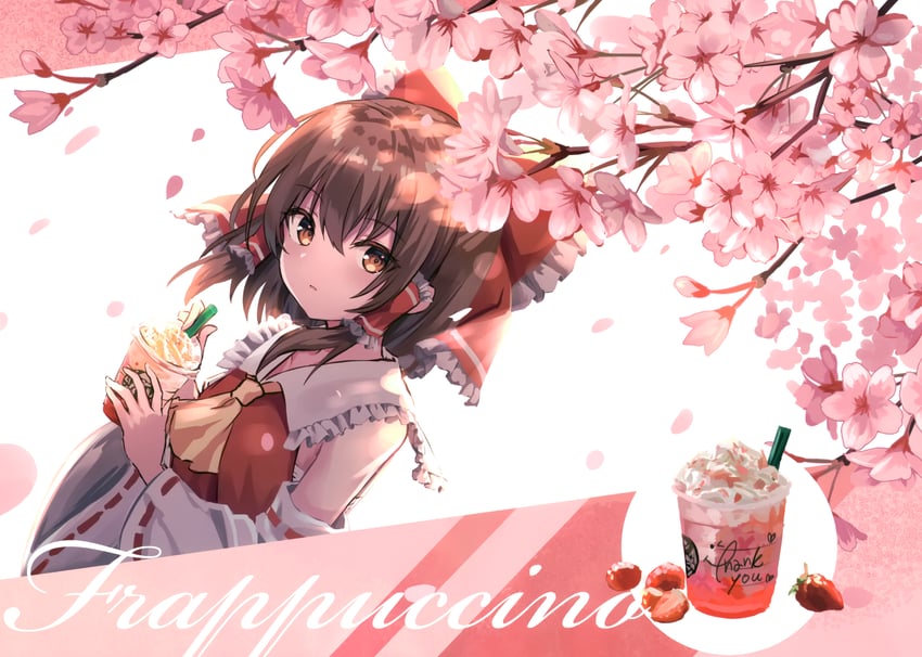 hakurei reimu (touhou and 1 more) drawn by kure~pu