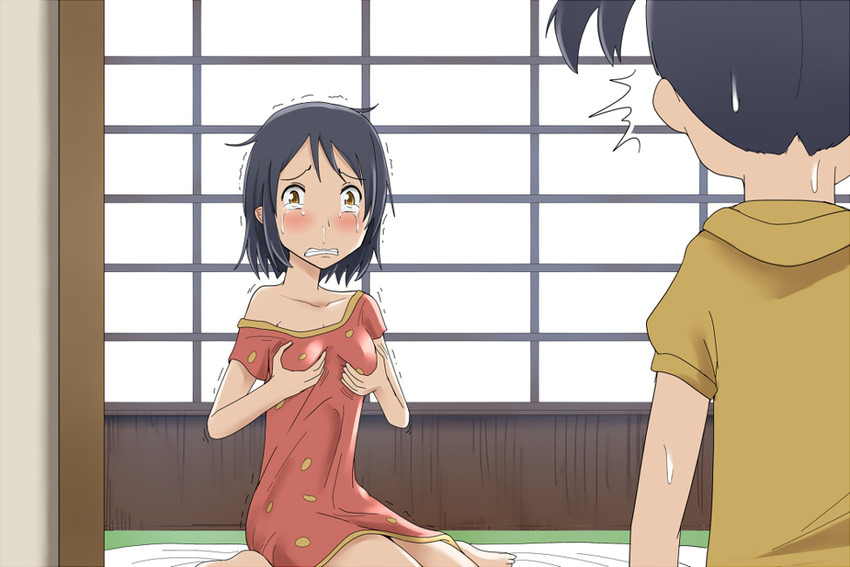 miyamizu mitsuha and miyamizu yotsuha (kimi no na wa.) drawn by shown