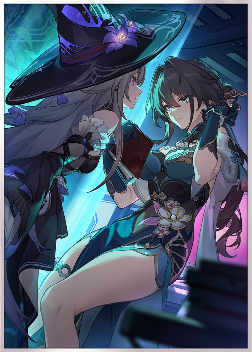 herta, the herta, and ruan mei (honkai and 1 more)