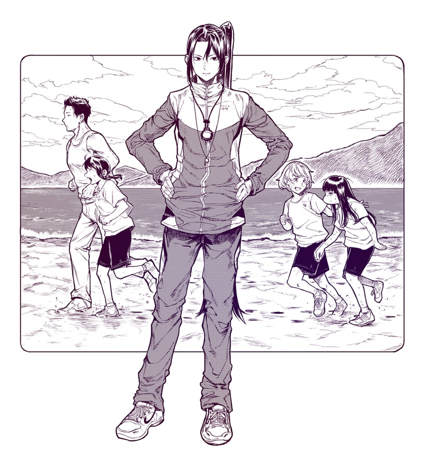 admiral, fubuki, oboro, hatsuyuki, and nachi (kantai collection) drawn by hiro_(chumo)