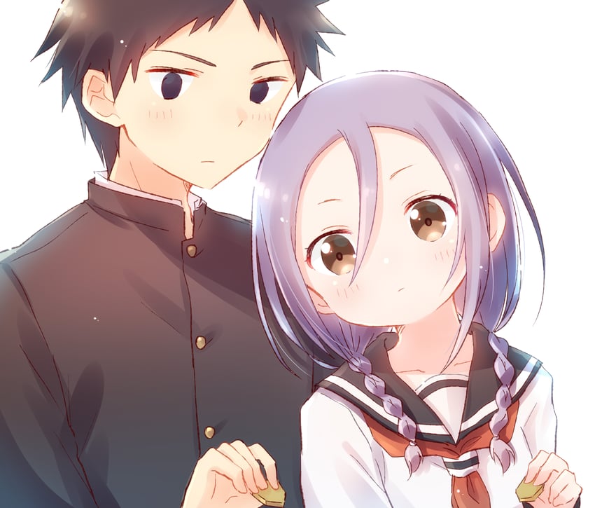 yaotome urushi and tanaka ayumu (soredemo ayumu wa yosetekuru) drawn by nyaa_(nnekoron)
