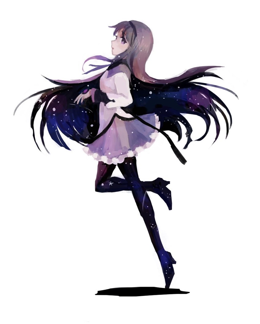 akemi homura (mahou shoujo madoka magica) drawn by miu_pachi