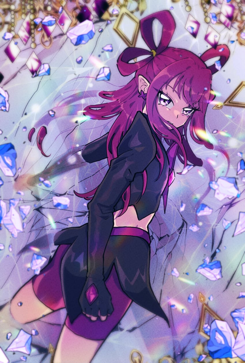 dark dream (precure and 1 more) drawn by tada535382
