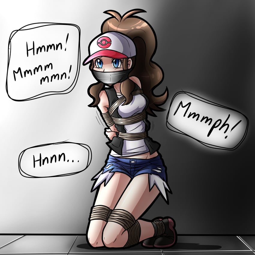 hilda (pokemon and 1 more) drawn by magnolia-baillon